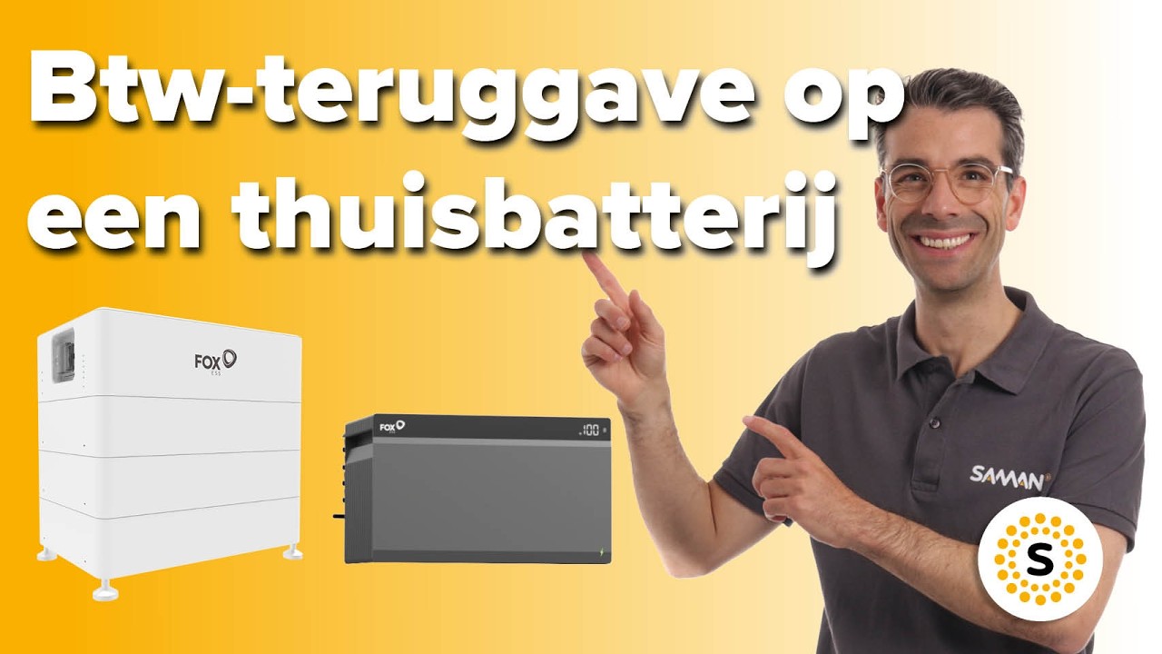 Heb jij recht op btw-teruggave bij een thuisbatterij?
