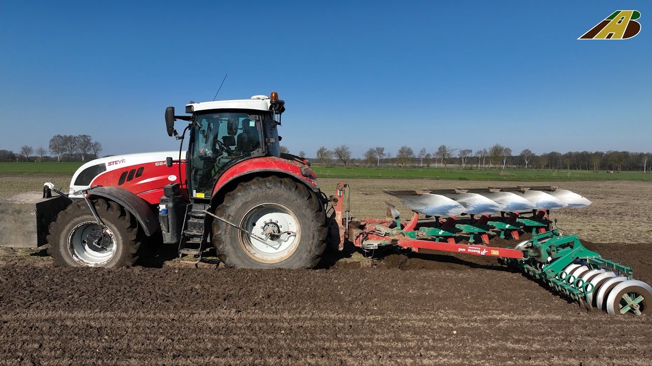 Pflügen zu Kartoffeln - Einblick in den Betriebsablauf - Traktor & Pflug - moderne Landwirtschaft