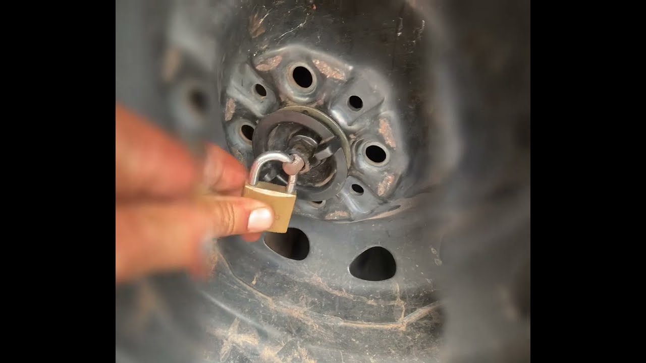 COMO RESOLVER PROBLEMA DE ROUBO DO PNEU ESTEPE FIAT STRADA WORKING 🔐