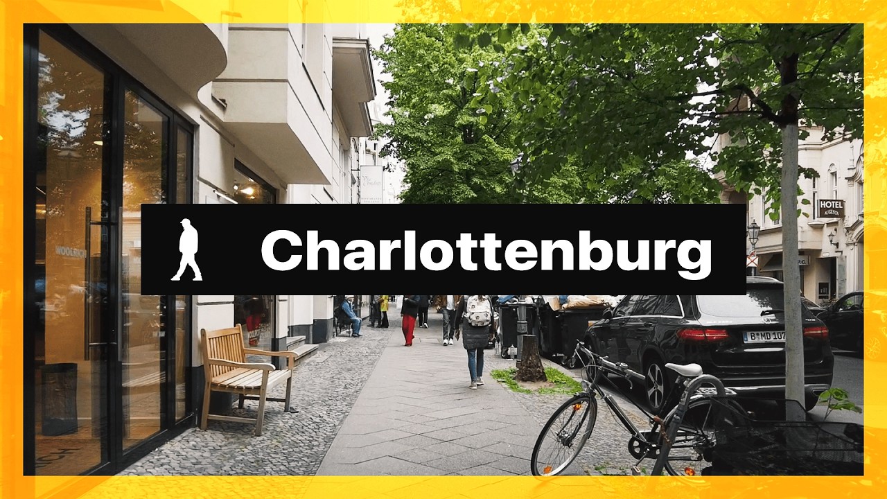 Berlin, Charlottenburg 🇩🇪 - Walking Tour on Uhlandstraße  | Outside Walker