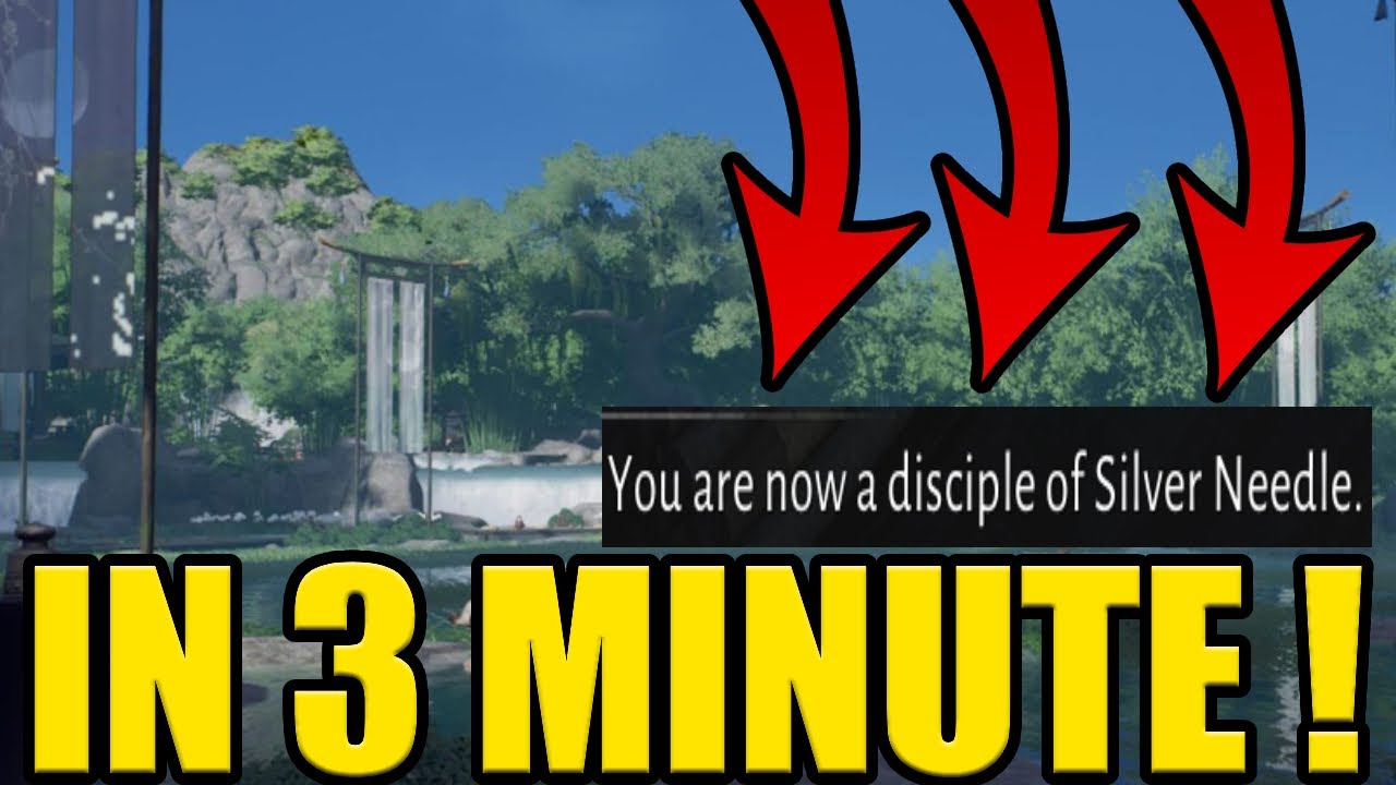 HOW to JOIN SILVER NEEDLE SECT in WHERE WINDS MEET