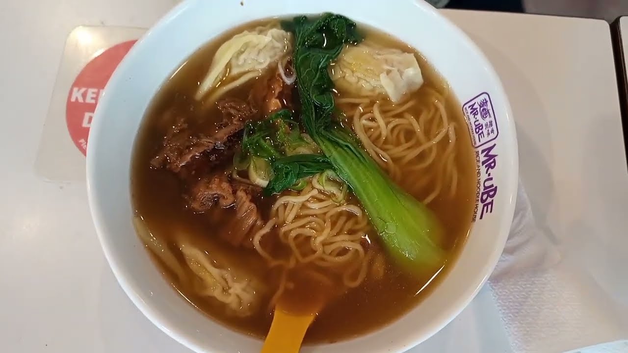 Delicious Chinese Food at Mr Ube Rice and Noodles with Eng Bee Tin