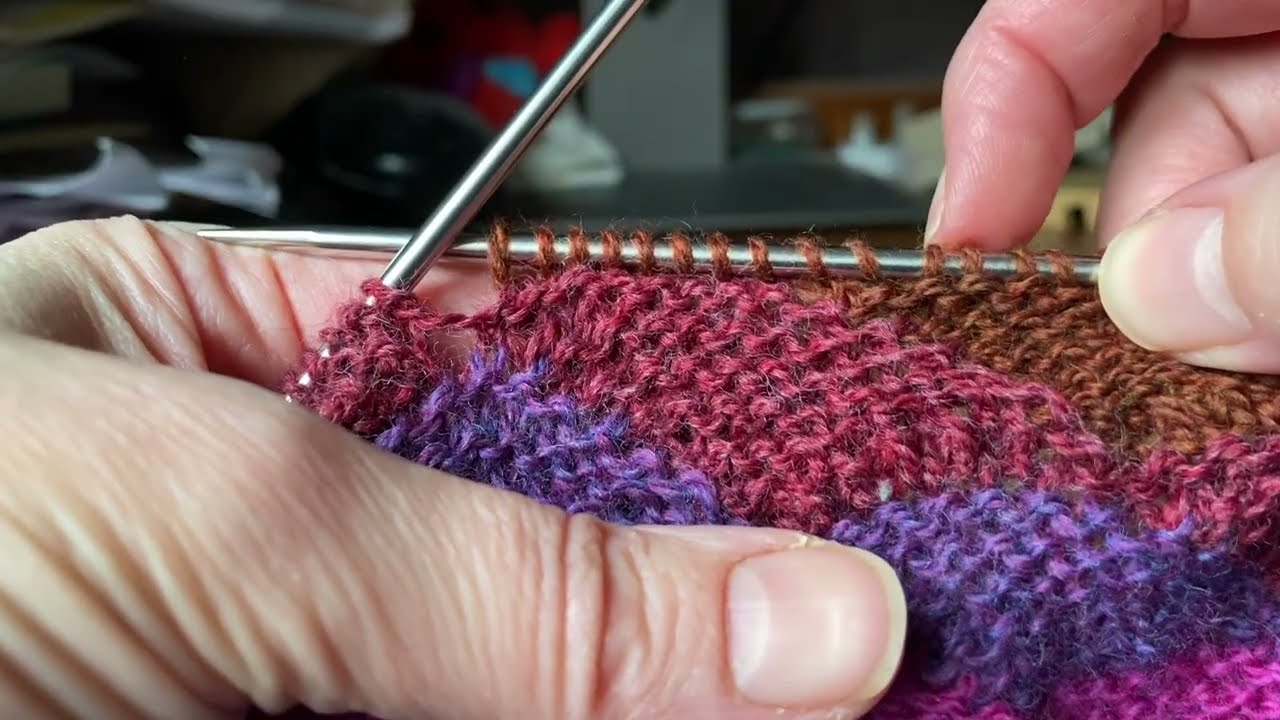 Westknits HKAL 2025 Icelandscape Shawl Mountains