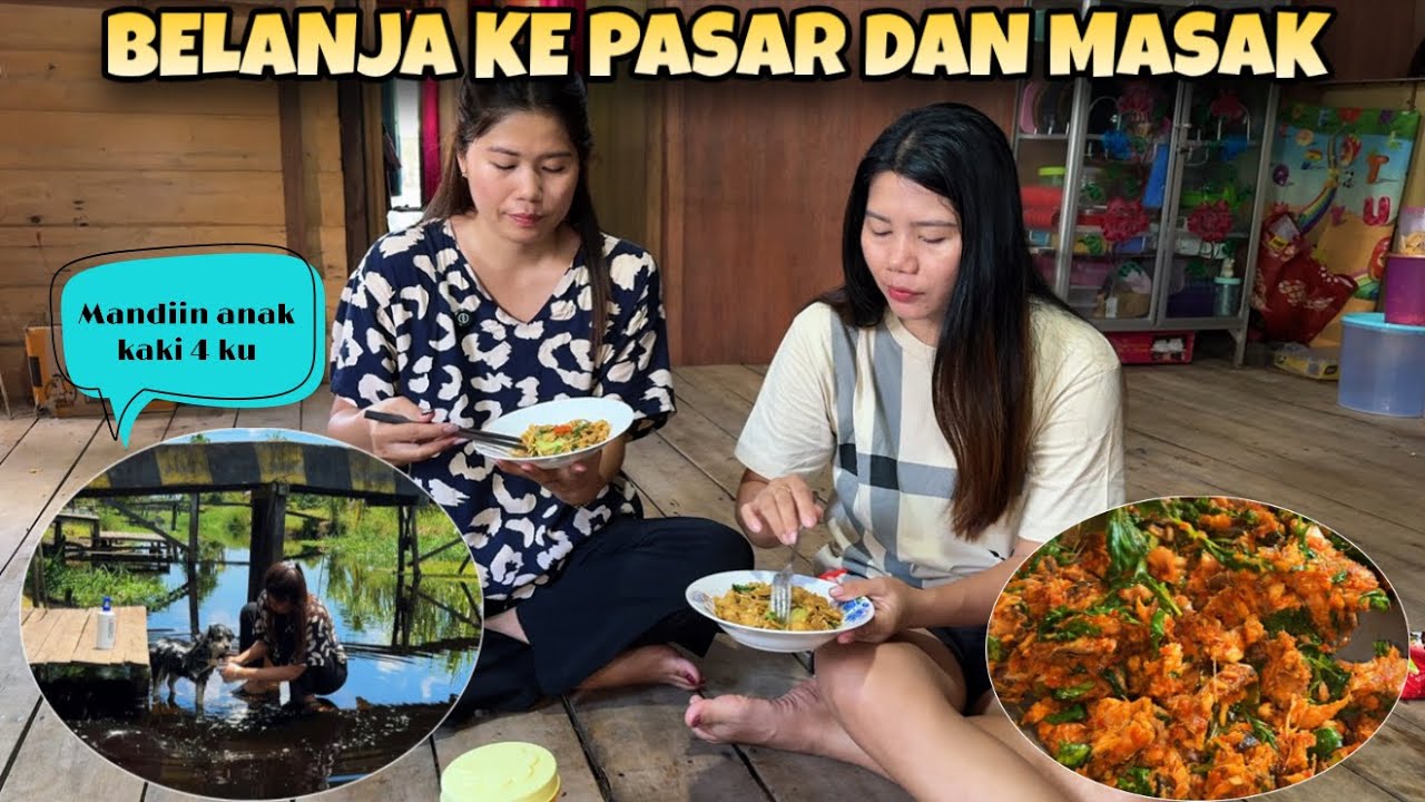 AKHIRNYA KEMBALI BELANJA DAN MASAK LAGI SETELAH 2 MINGGU