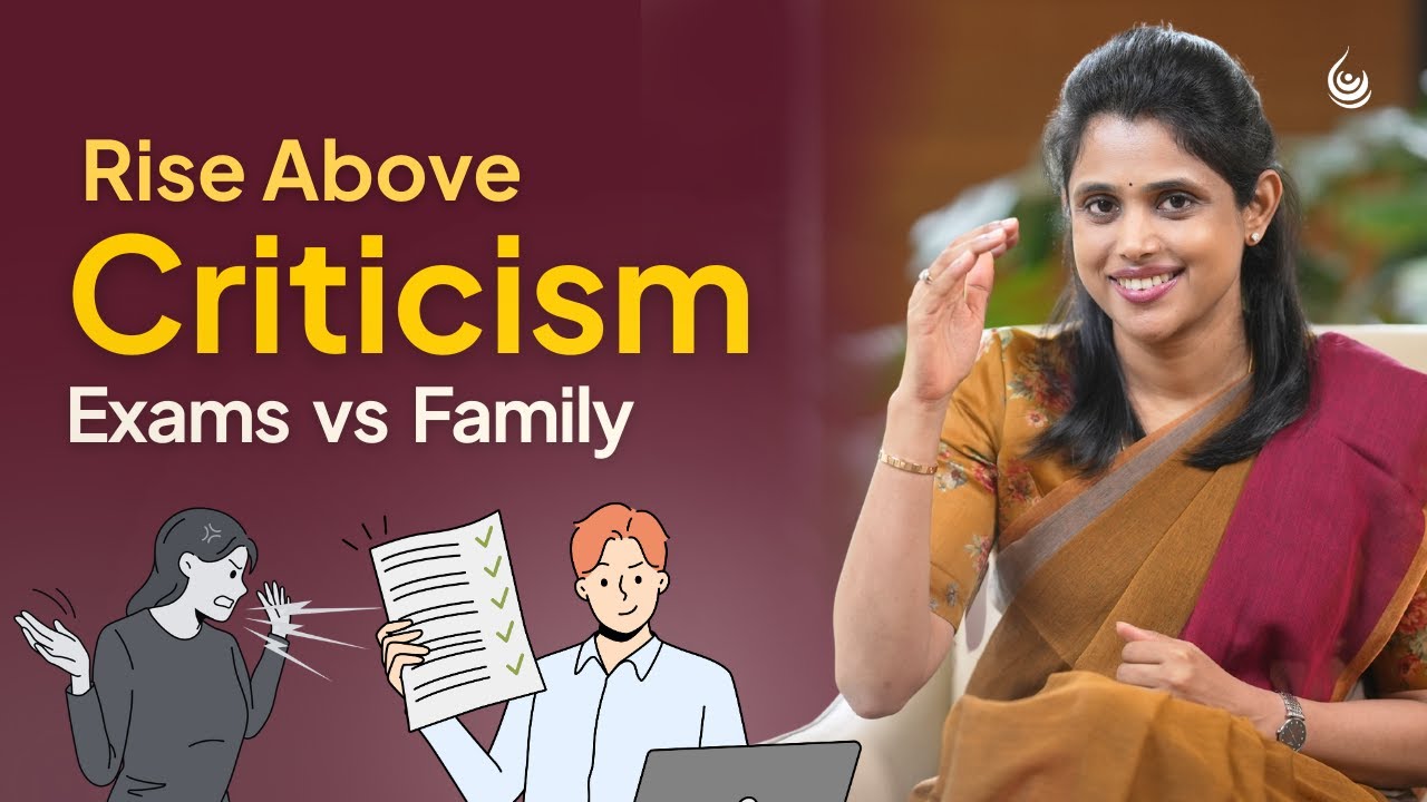 How to Handle Family Criticism During Exams (Without Losing Focus)