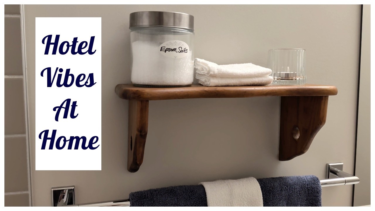 How To Make Your Guest Bathroom Feel Like A Luxury Hotel (Tips & ASMR Styling)