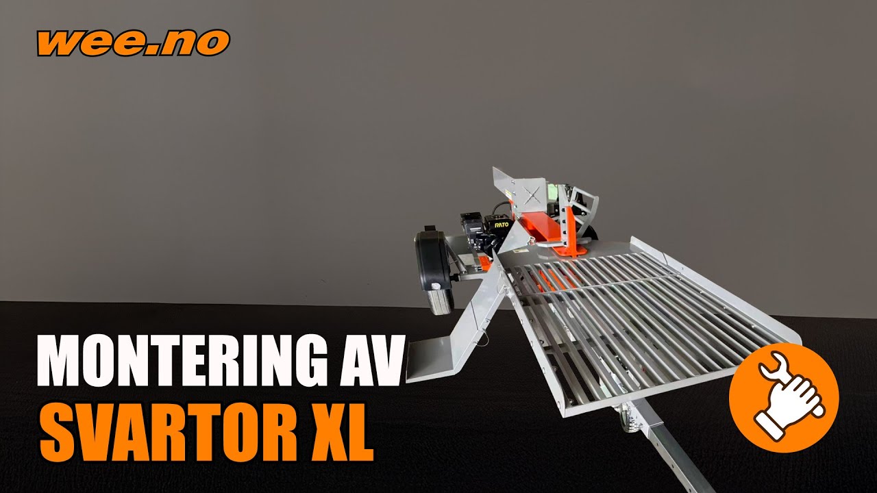 Montering av Svartor XL Pro 25 tonn