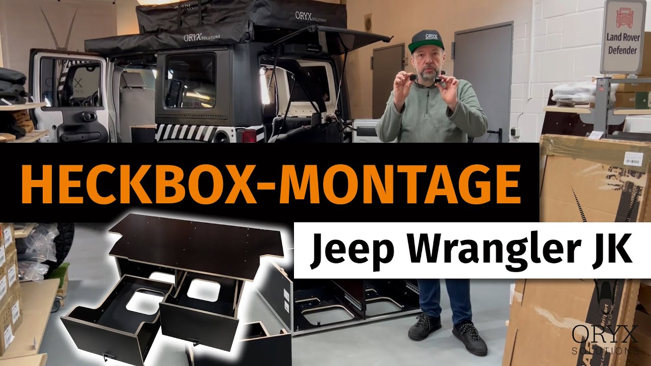 Einbau einer Heckbox beim Jeep Wrangler JK
