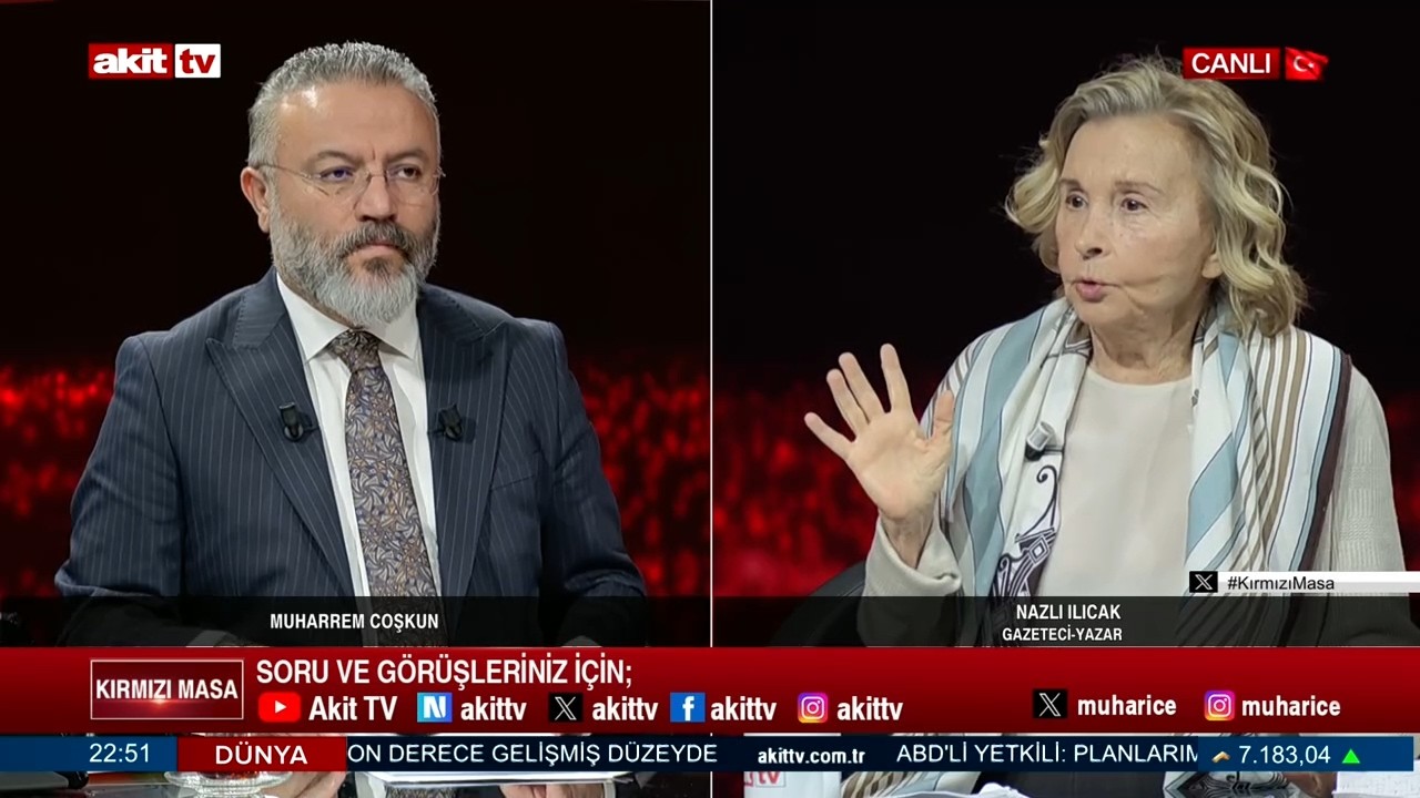 Kırmızı Masa - Muharrem Coşkun, Nazlı Ilıcak -Ilıcak, 12 Eylül Darbesini Destekledi mi?- 21.02.2026