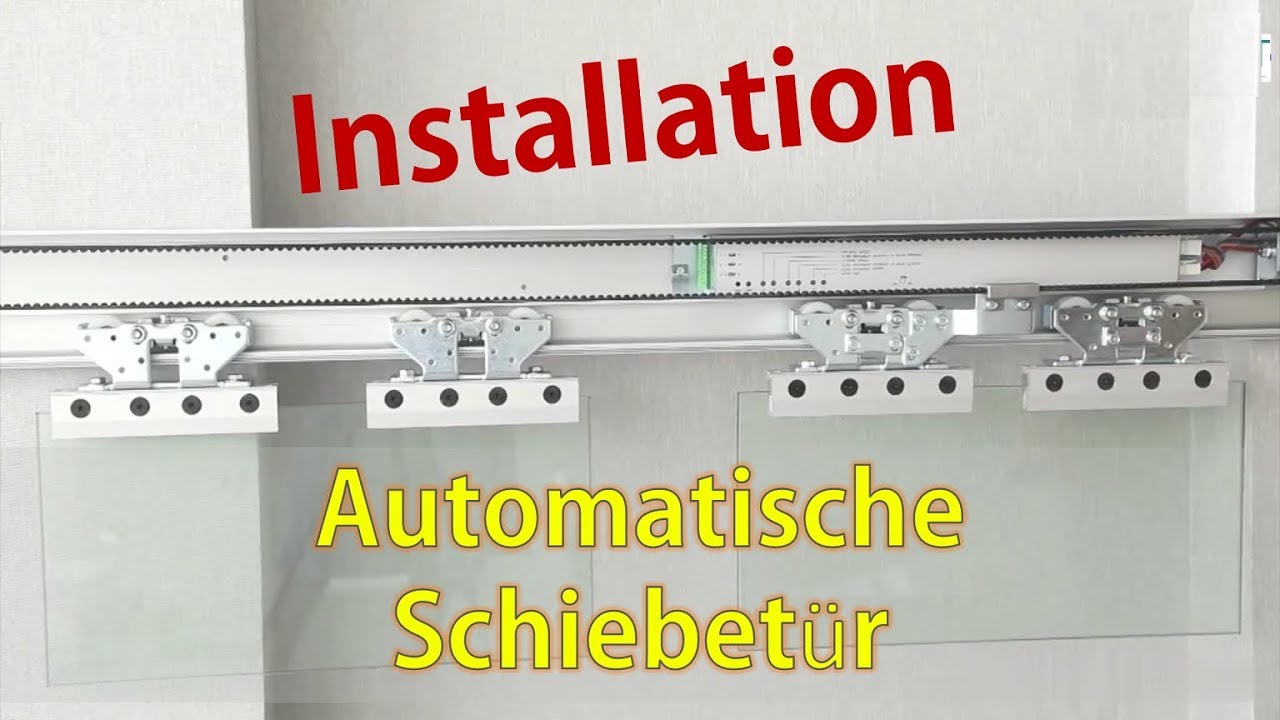 Wie installiere ich die automatische Schiebetür? - OSENT Autodoor