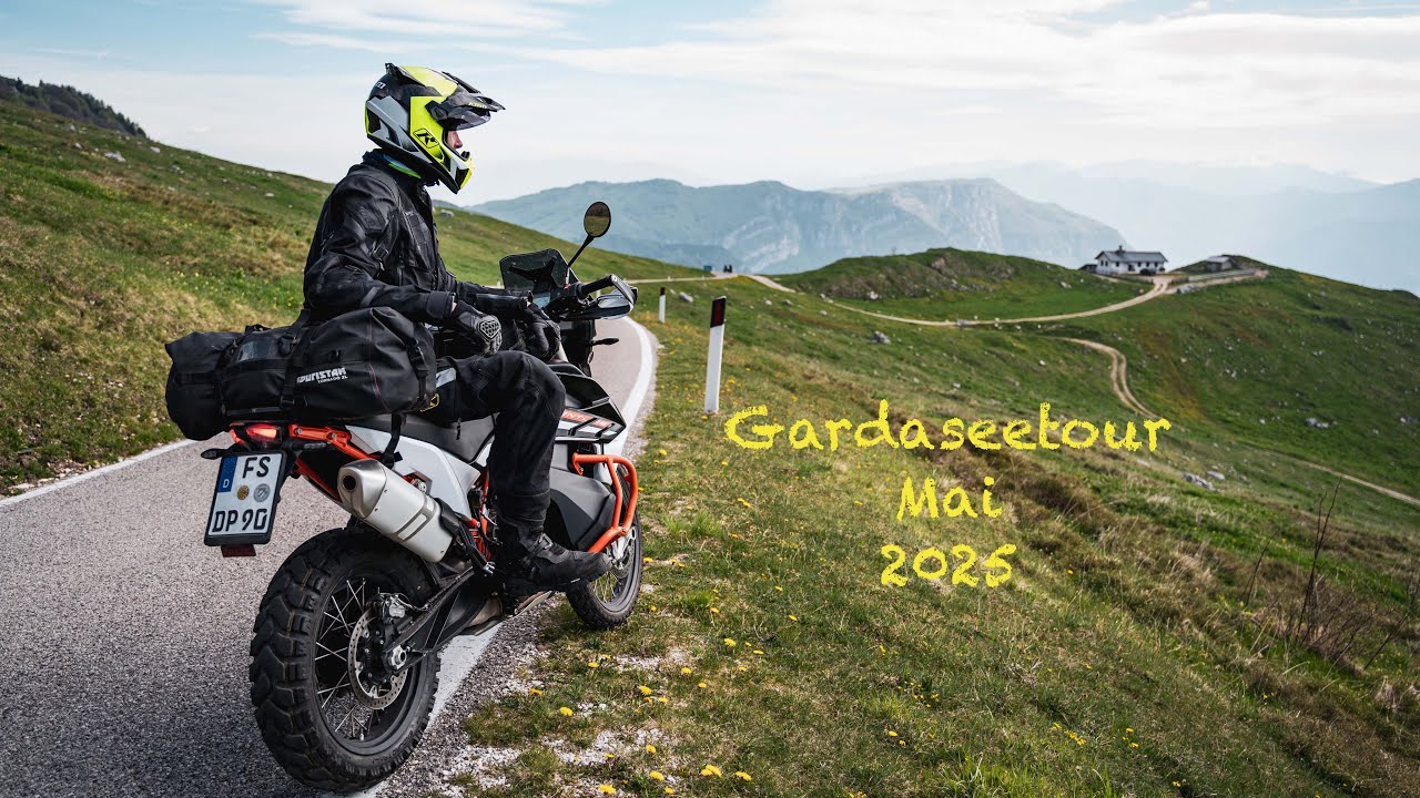 Mit zwei KTM 890 Adventure R´s über die Alpen zum Gardasee Mai 2025
