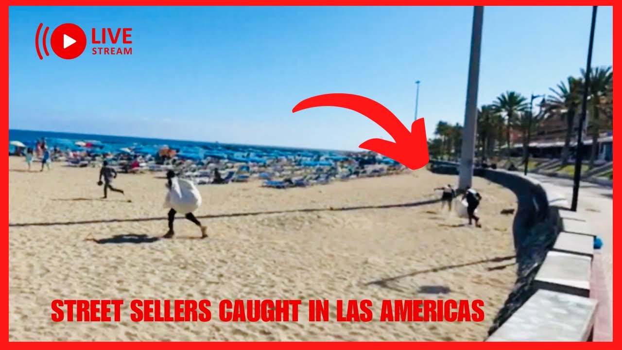 🔴LIVE: I’m BACK- Tenerife July 2024- SUMMER HEAT in Las Americas & Los Cristianos ☀️
