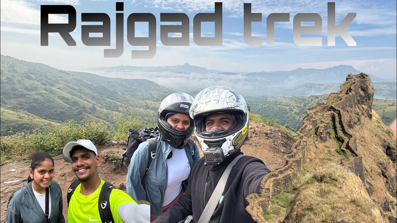 Rajgad Trek + Bike Ride 🧡🏍️