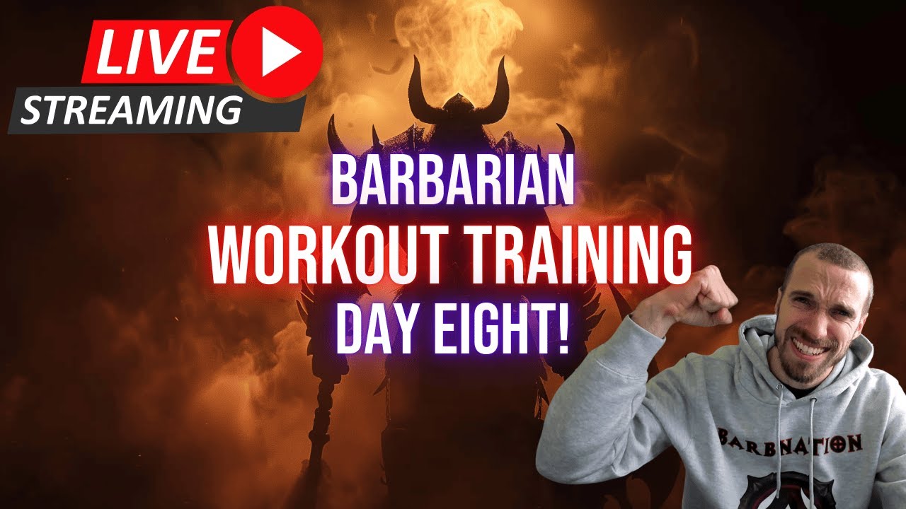 Barbarian Workout Day 7! #Fitness #Barbarian