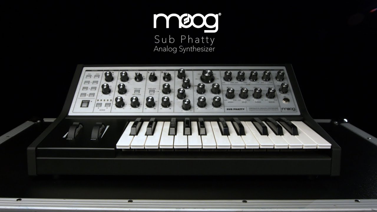 Moog Sub Phatty Analog Synthesizer | Gear4music demo