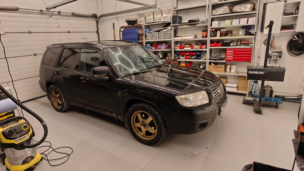 Subaru forester 2007 sg5 рестайлинг. Установка Orion alien