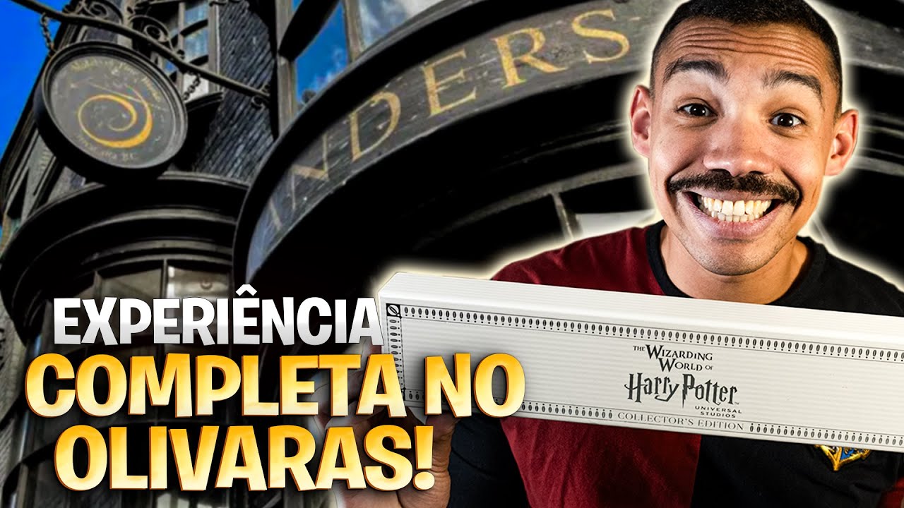 EXPLORANDO O OLIVARAS NO MUNDO MÁGICO DE HARRY POTTER NA UNIVERSAL ORLANDO