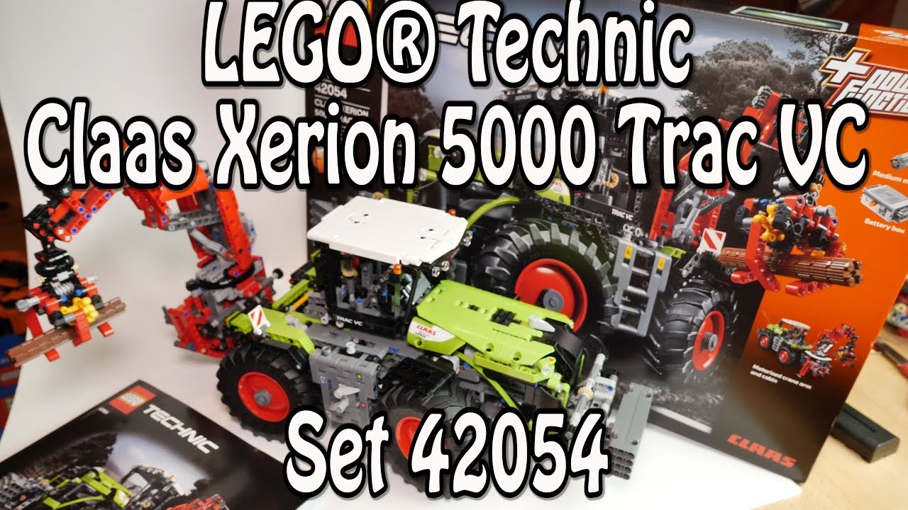 Test LEGO Technic: Claas Xerion 5000 Trac VC (Technic Set 42054 Review deutsch)