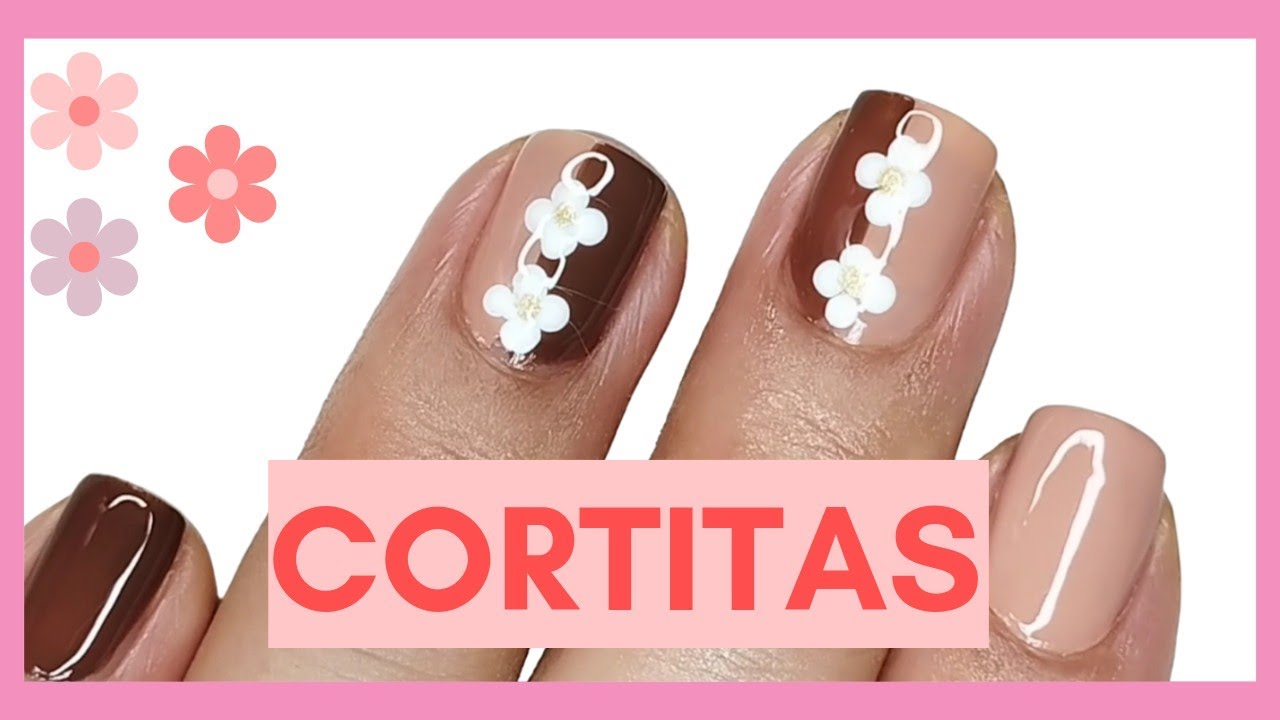 Cómo DECORAR UÑAS CORTAS de las manos/Diseños de uñas 2024 fácil y bonito/Manicura