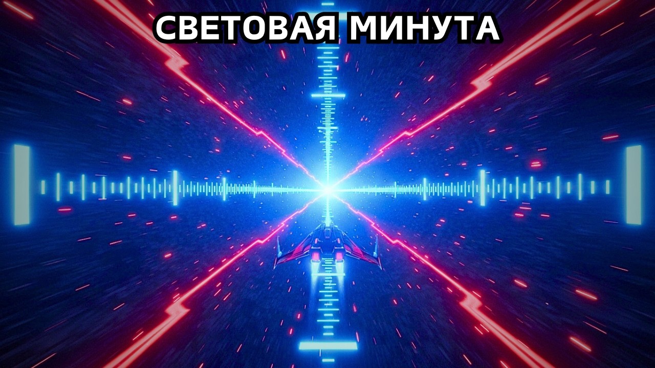 Истинный масштаб одной световой минуты — 18 миллионов километров мгновенно!