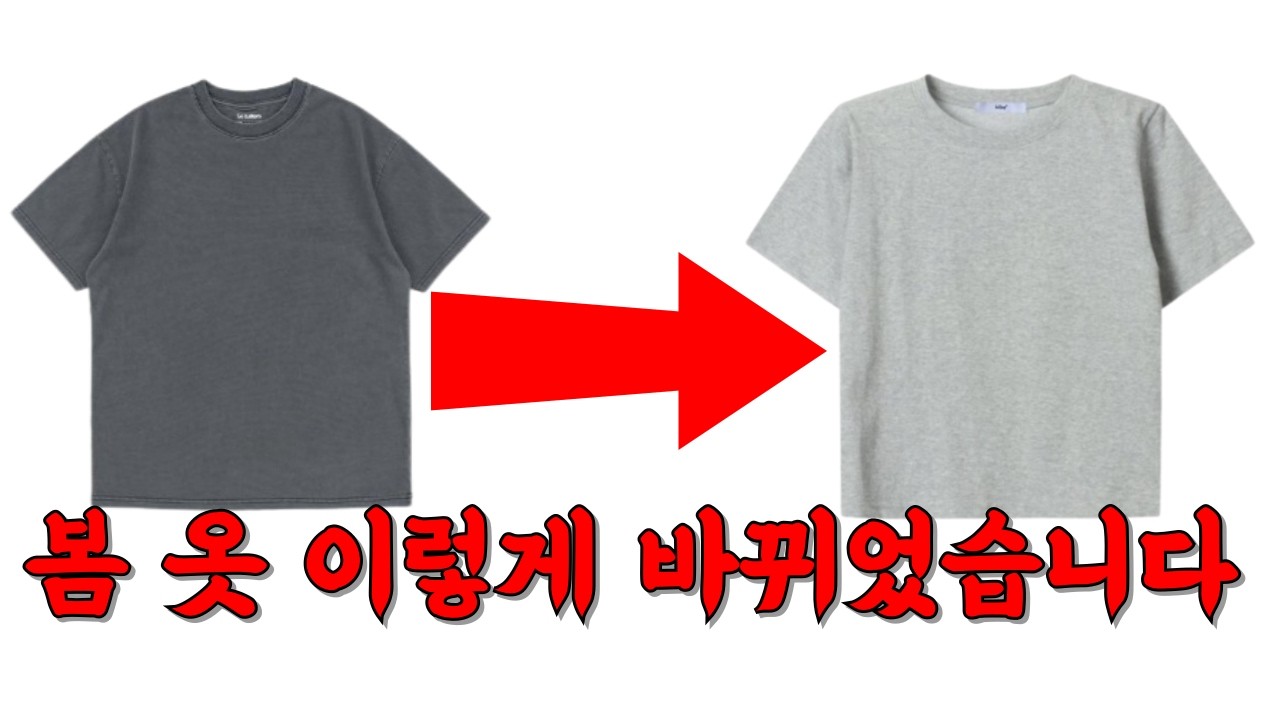 봄에 반드시 있어야 하는 기본템 2026ver.
