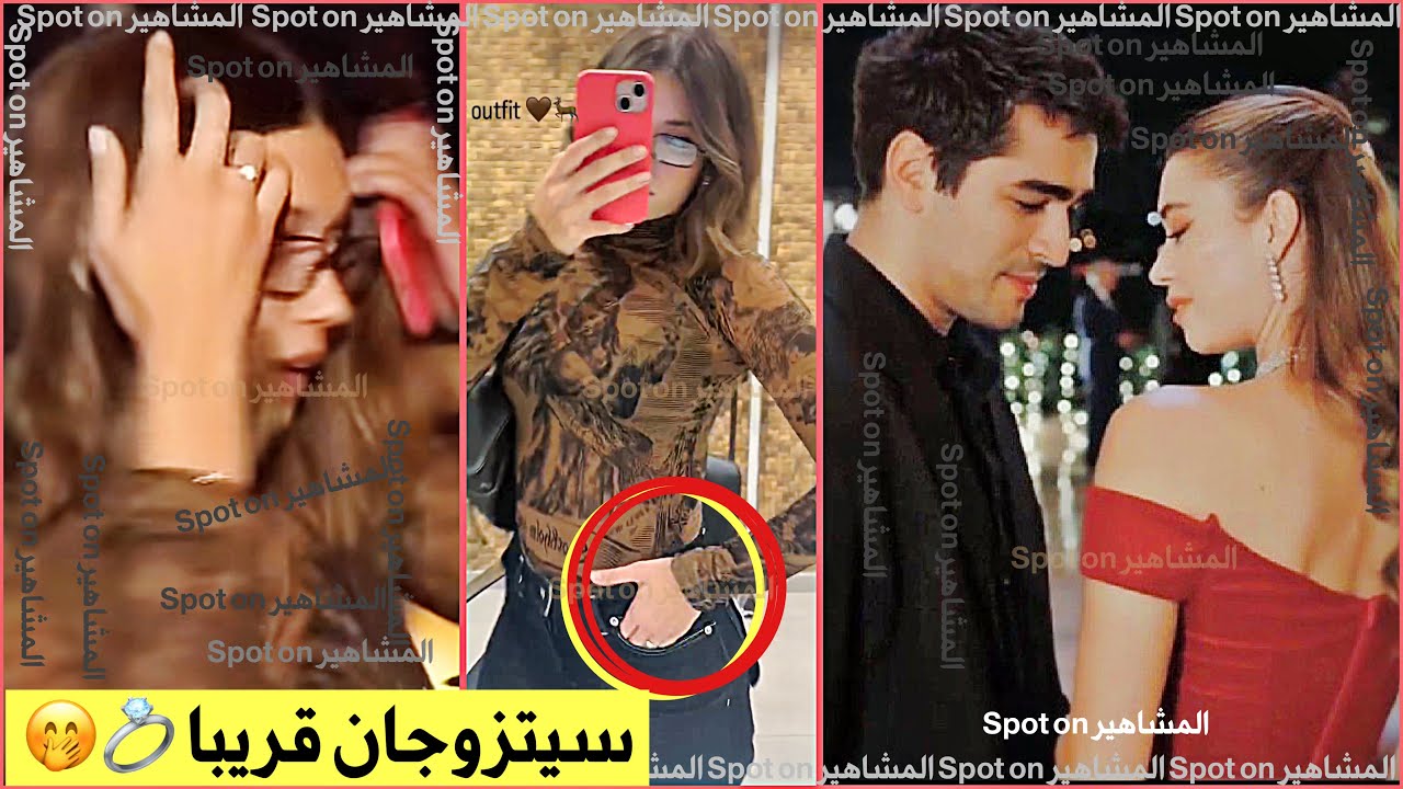 Мерт Рамазан Демир делает предложение Афре Сараджоглу, она говорит «да» и надевает обручальное кольц