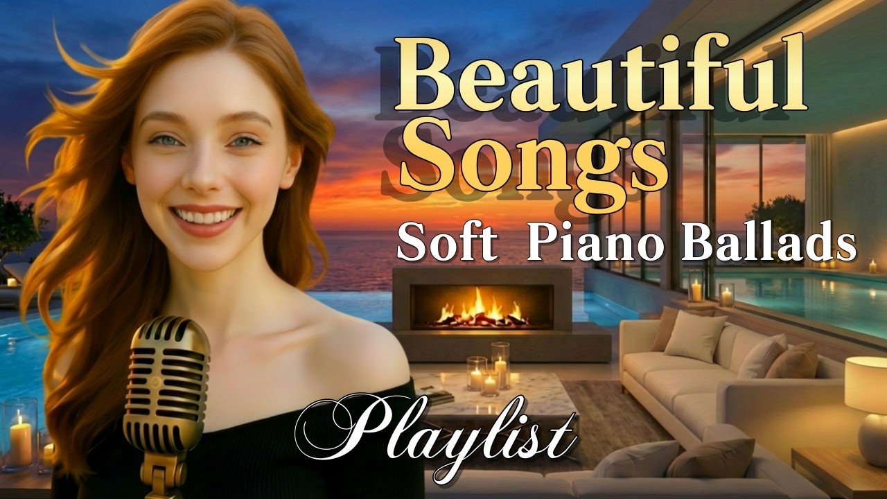 🎧 Beautiful Songs | Emotional Romantic & Healing Ballads | Soft Piano & Hopeful Melodies Playlist