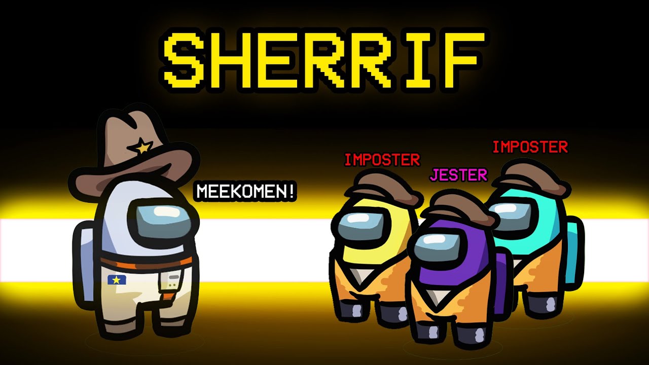 Among Us MAAR Ik Ben De SNELSTE SHERRIF OOIT..