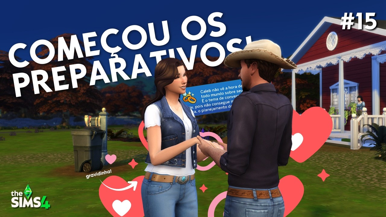 Vamos planejar nosso CASAMENTO!👰 | The Sims 4 Legado na Fazenda EP15