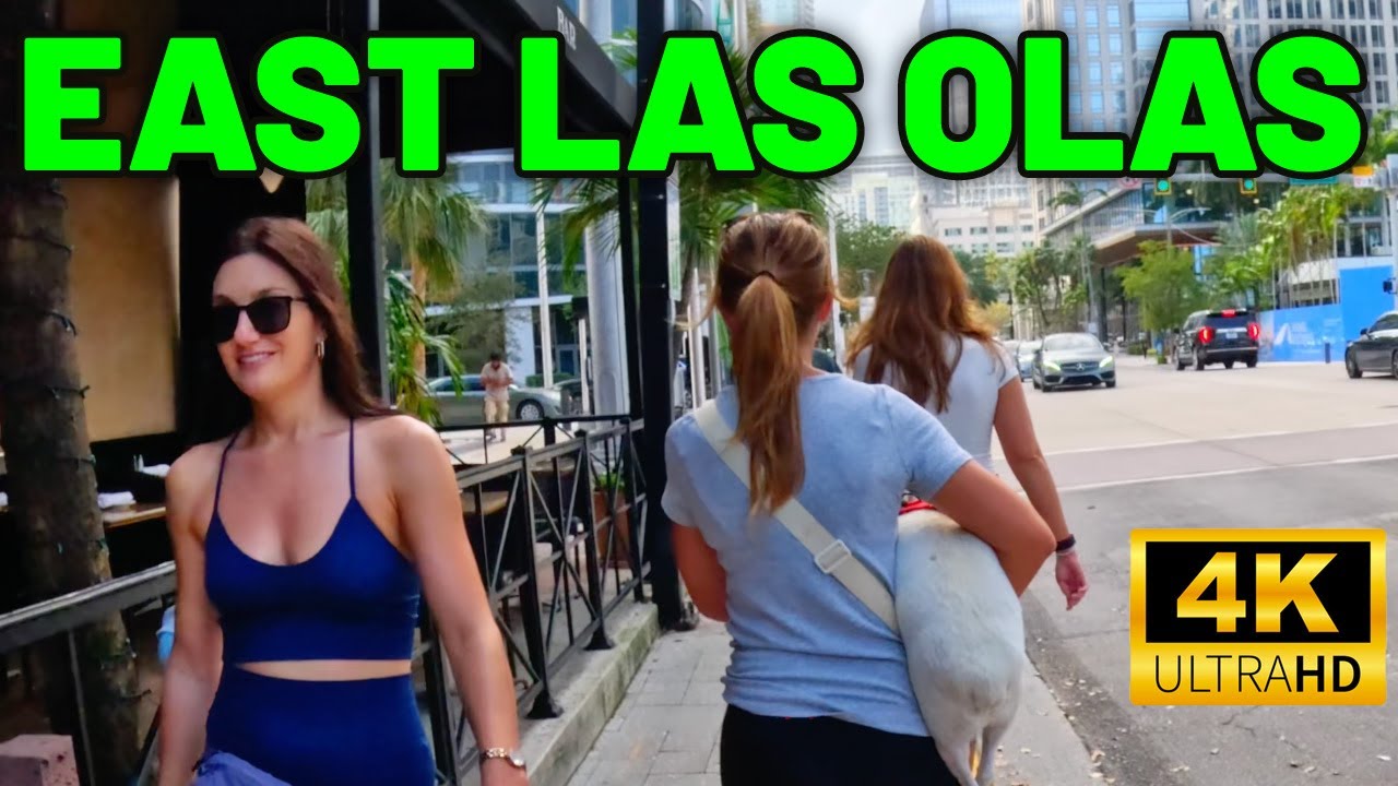 East Las Olas Blvd in Fort Lauderdale Captivating Tour