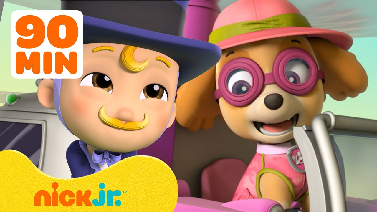 PAW Patrol BABY Rescues! #10 with Skye & Baby Humdinger! | 🐱 90 Minutes | Nick Jr.