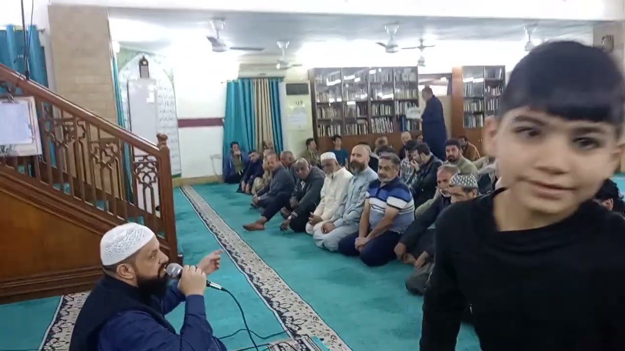 2رقم 27#2#2026 صلاه تراويح في شهر رمضان يوم 10جامع عرفات كان أمام الصلاةدكتور حيدر هادي العودة رفاعي