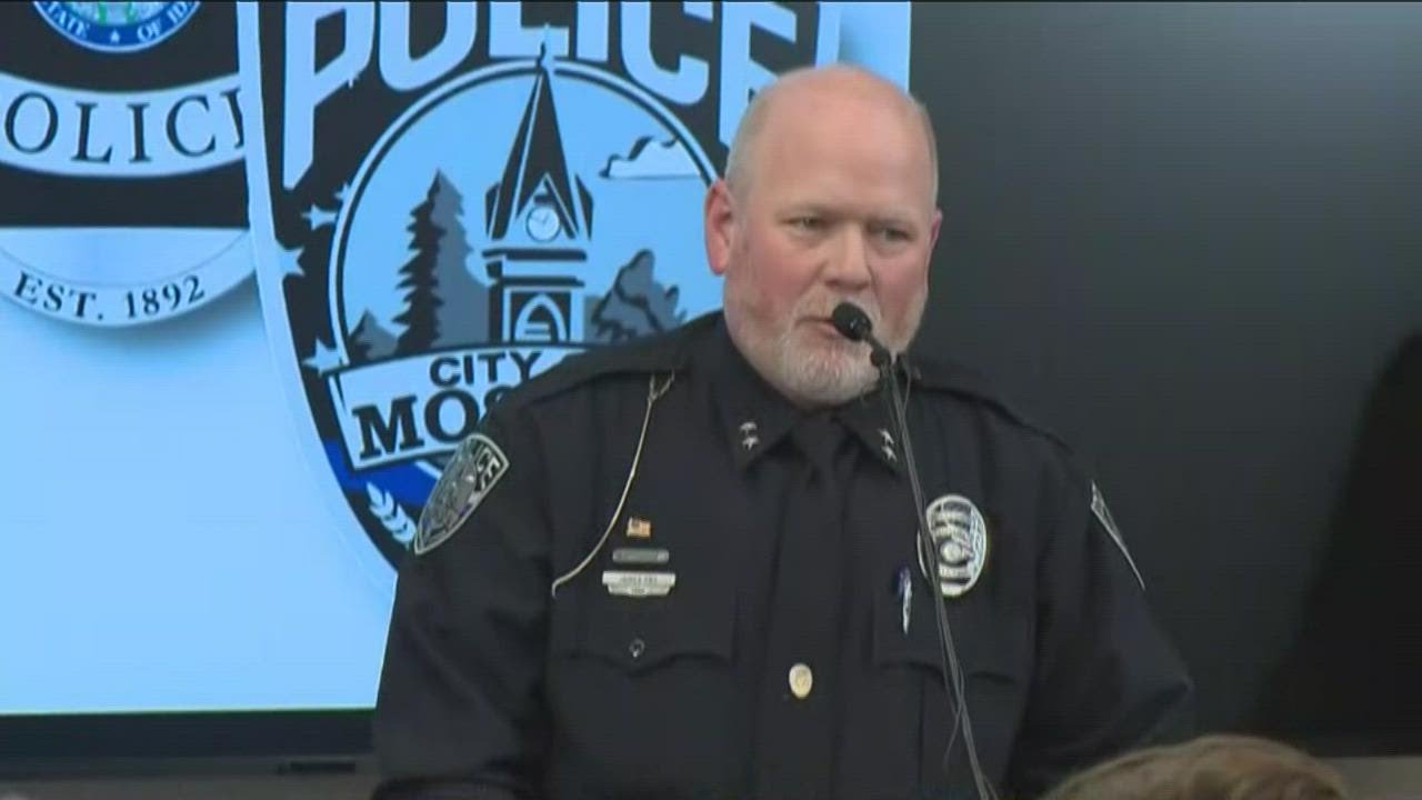 Moscow police hold news conference about student deaths