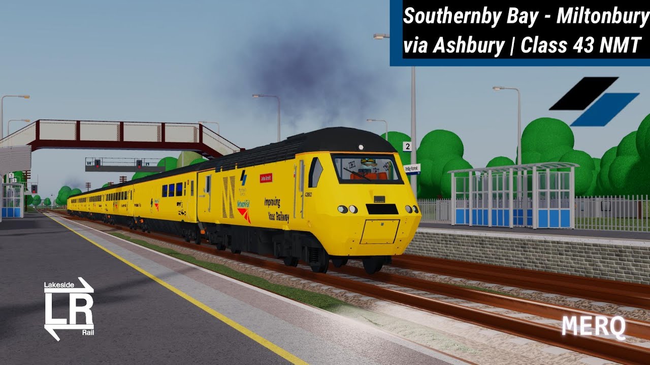 Lakeside Rail ⇌ Roblox | Southernby Bay - Miltonbury via Ashbury | PRS Class 43 ' NMT'