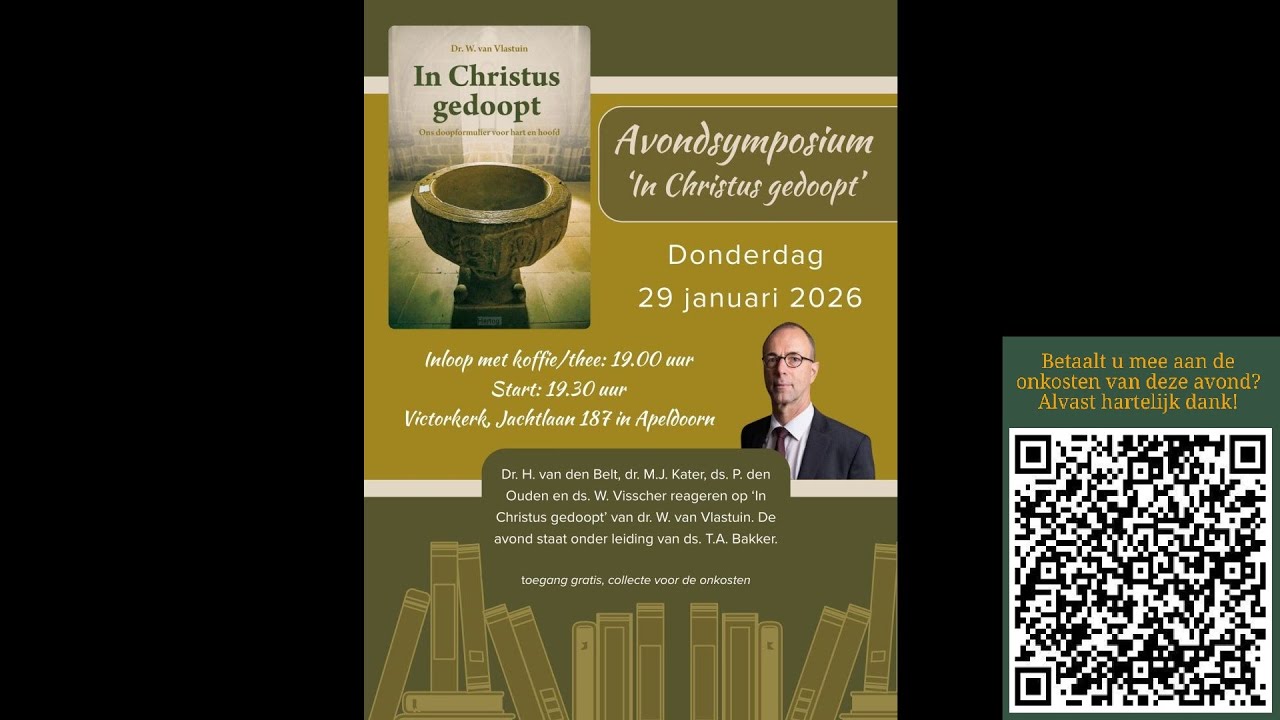Avondsymposium 'In Christus gedoopt'