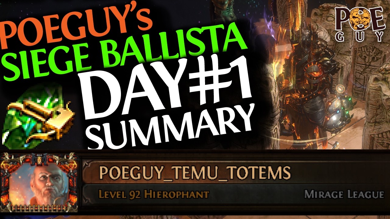 ИТОГО ЗА 1-Й ДЕНЬ: мой стартовый набор для осадной баллисты // Обзор + разбор предметов за 1-й де...