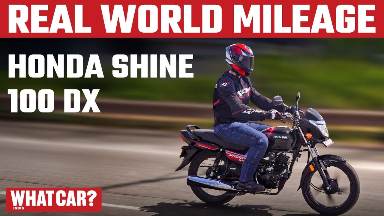 Honda Shine 100 DX Real World Mileage Tested