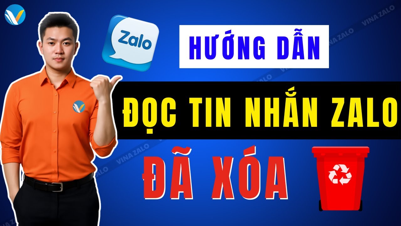 Hướng dẫn lấy lại tin nhắn tin nhắn ĐÃ XOÁ trên Zalo | Khôi phục tin nhắn đã xoá trên Zalo