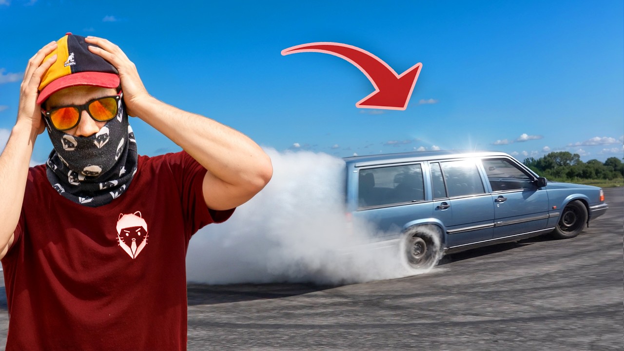 Upalamy Volvo za 1000 zł z silnikiem TURBO 500 KM