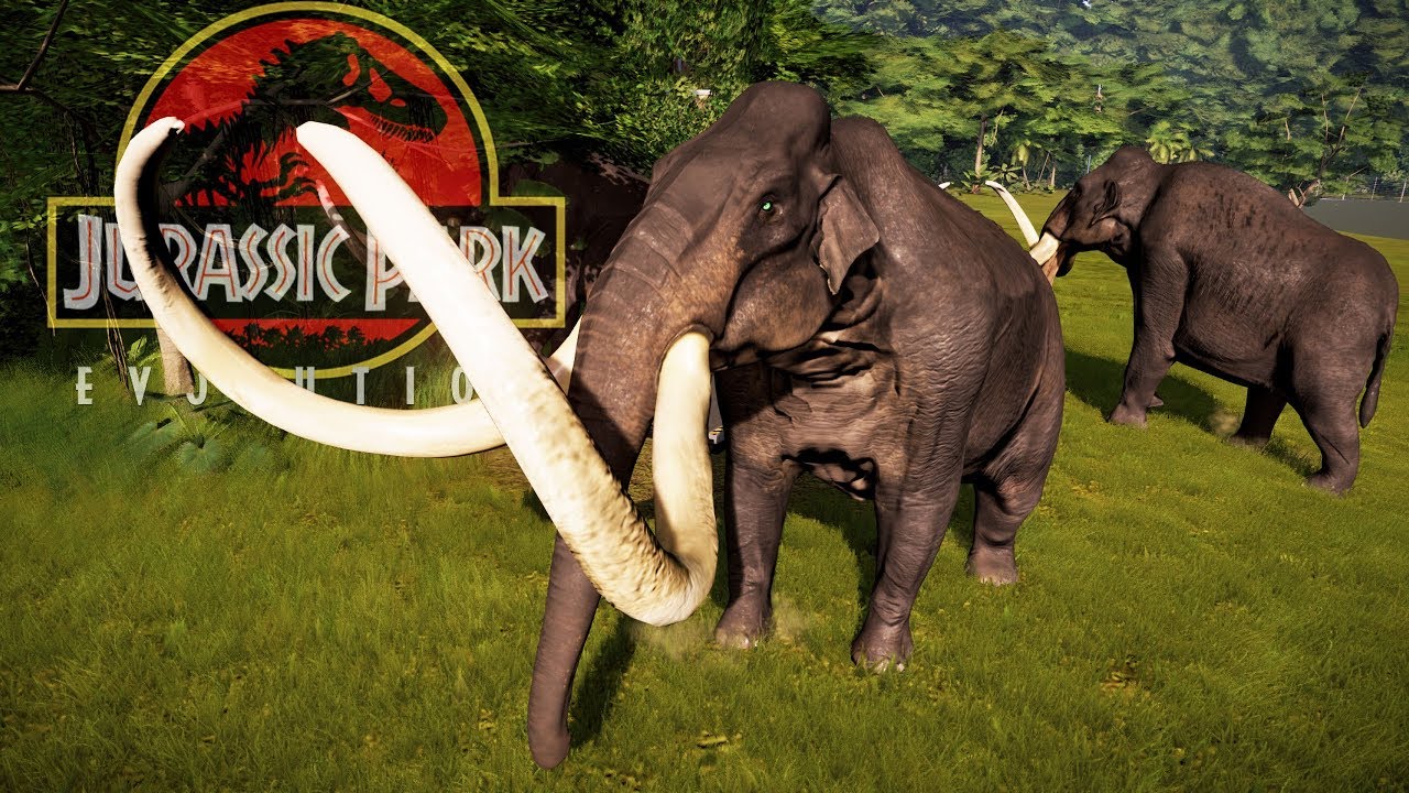 MAMUT AMERICANO! BIENVENIDOS A CENOZOIC PARK DINOSAURIOS :) DE EDAD DE HIELO JURASSIC PARK Evolution