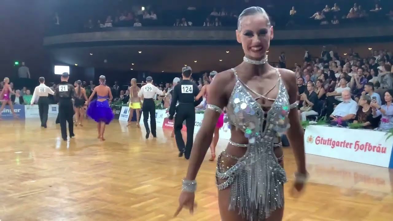 RUMBA - YOUTH 😍👍 EVELINE ISHENKO & Maximilian Bier (GER 25) - WDSF 2024 GOC Stuttgart -