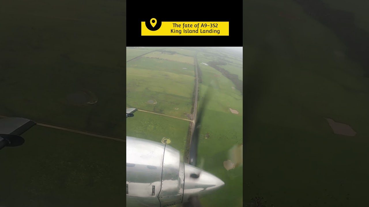 Flying to King Island
