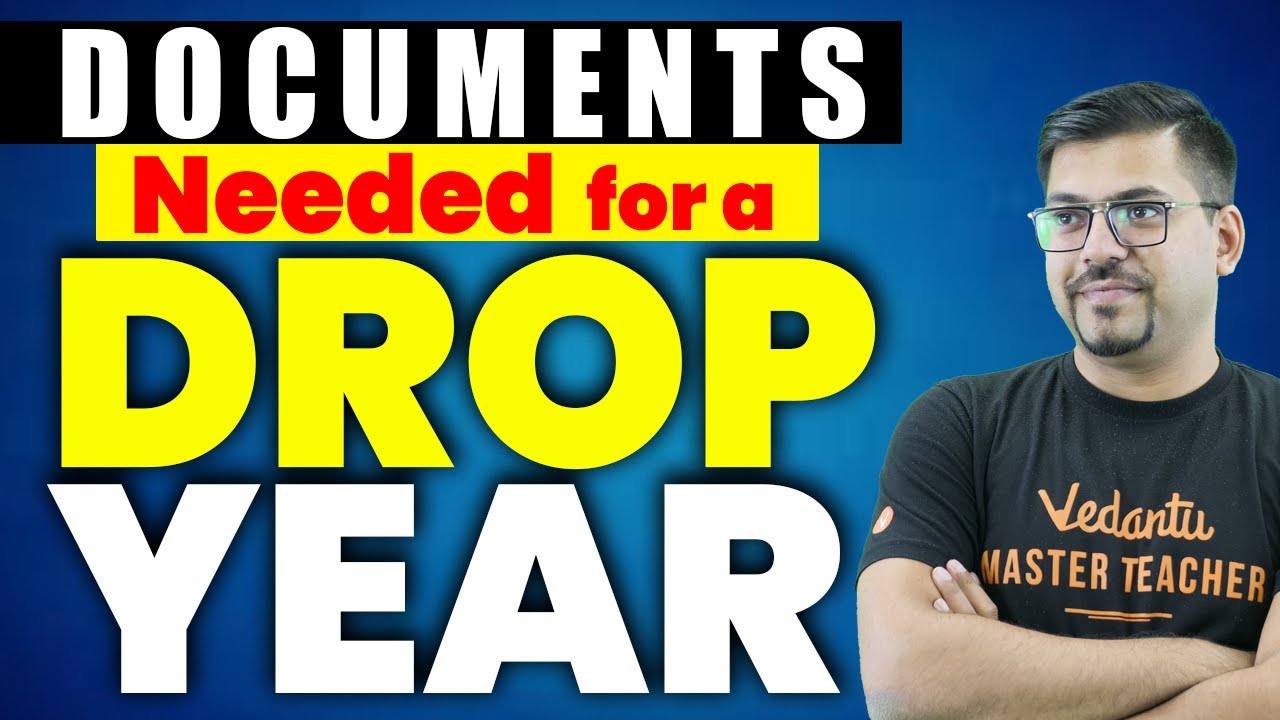 JEE 2024: Must Have Documents For JEE Drop Year | Complete Details | Harsh sir @Vedantu Math JEE Made Ejee