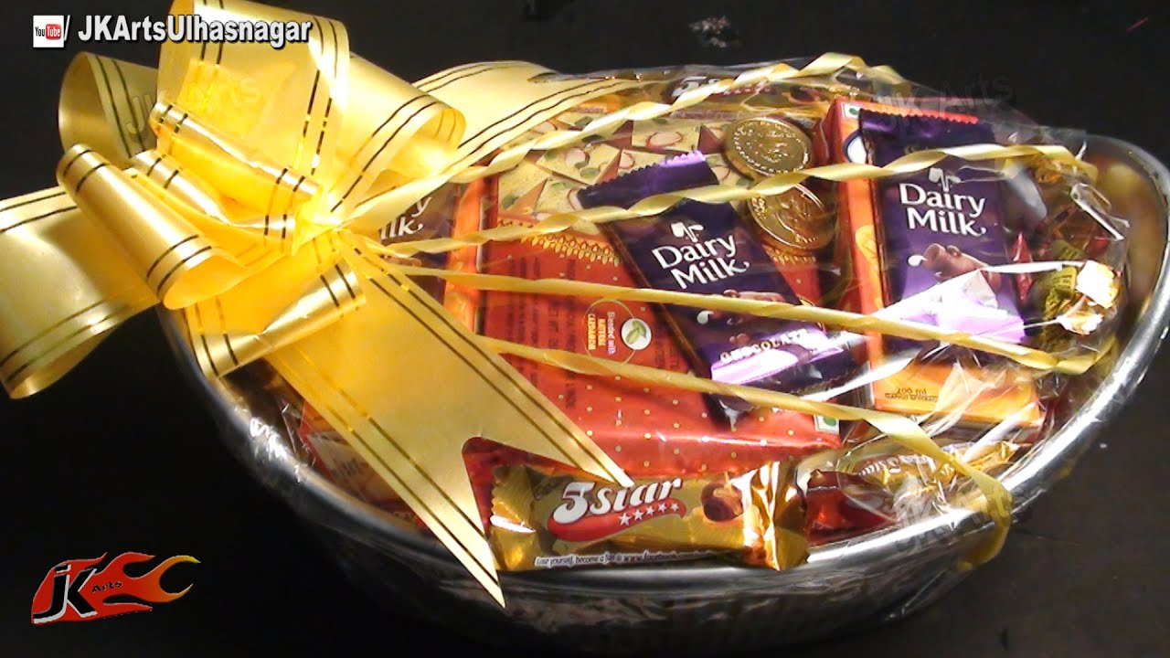 DIY Gift Basket Packaging Idea | How To | JK Arts 646