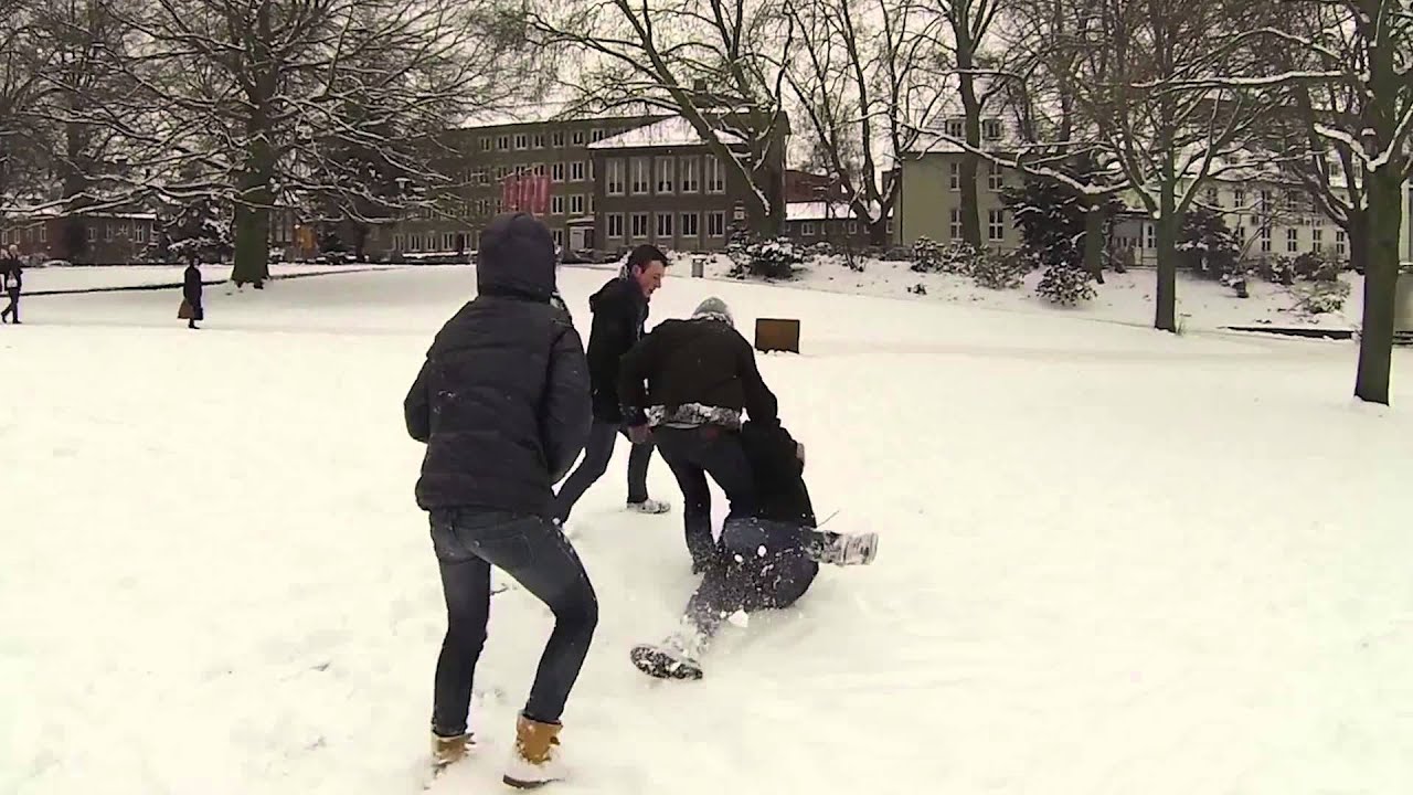 Schneeballschlacht GoPro Hero 3 Full HD