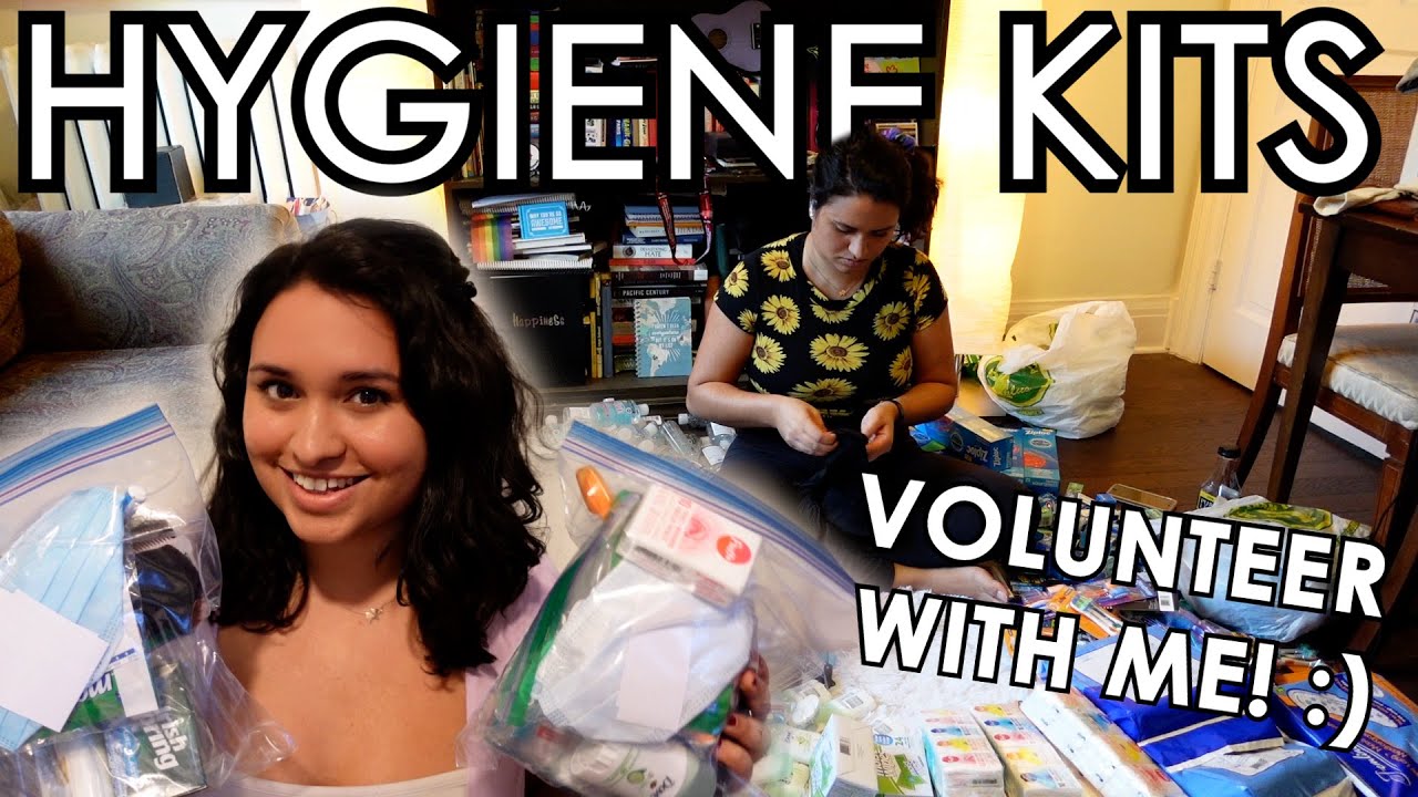 VOLUNTEER WITH ME: Making Hygiene Kits for the Homeless