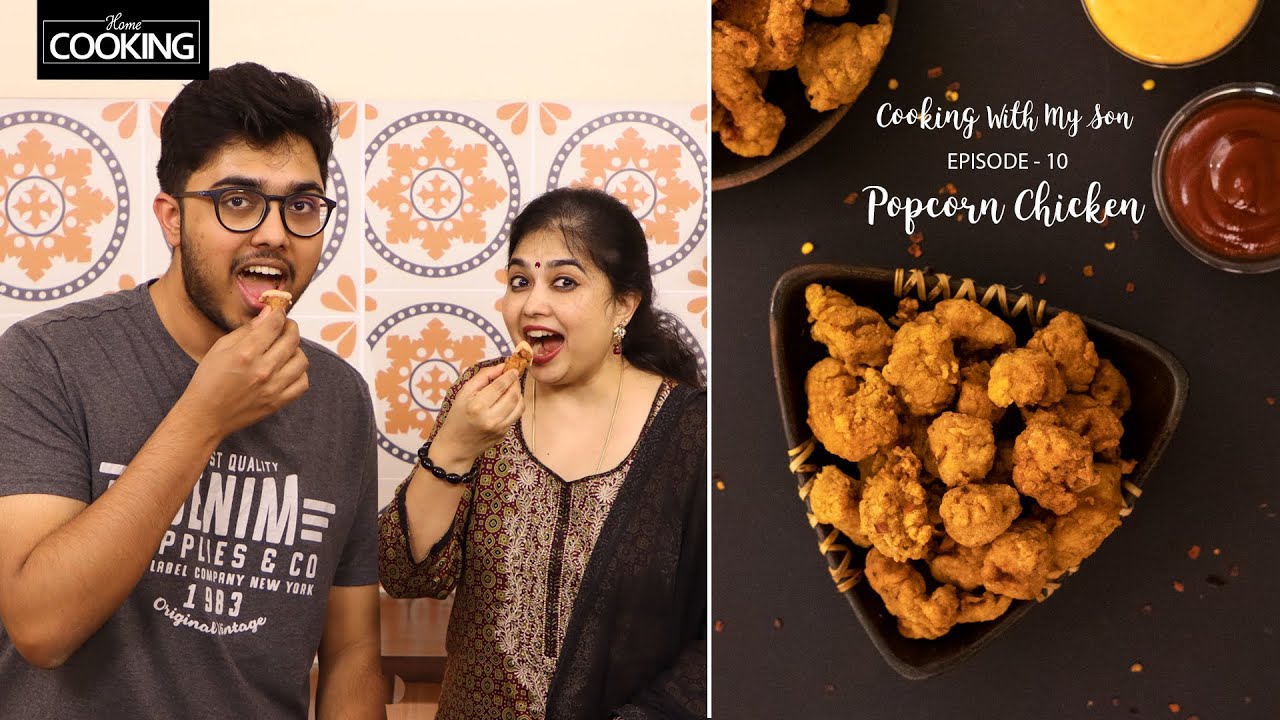 Cooking With My Son - Epi 10 | Popcorn Chicken | Crispy Fried Chicken | KFC Style Chicken Popcorn