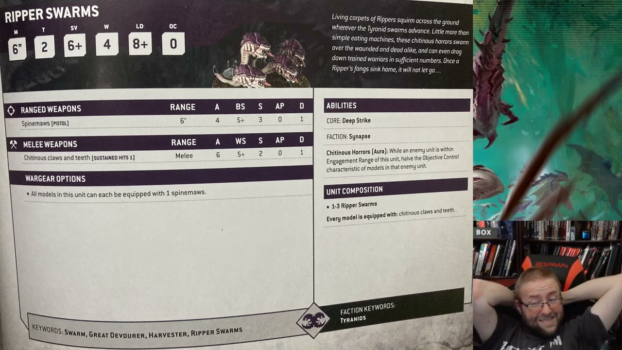 Lets Talk Tyranids Ripper Swarms