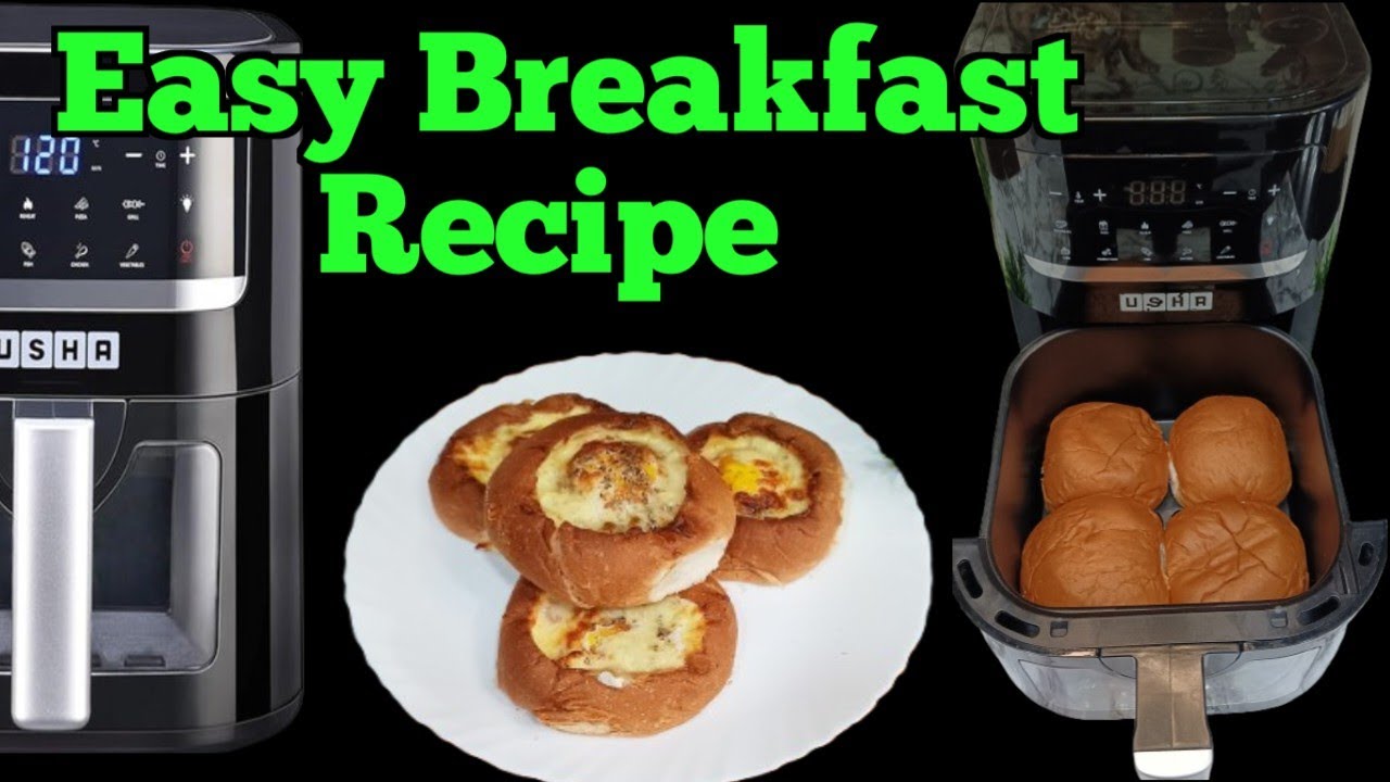Cheesy Air Fryer Egg Bun &ndash; Easy & Delicious Breakfast