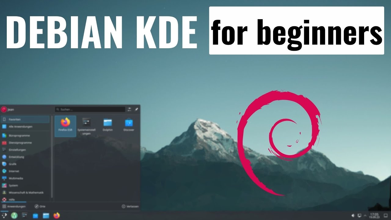 Как установить Debian KDE | Руководство для начинающих